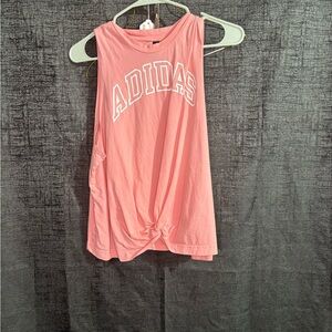 Adidas Women's Pink Muscle Tee